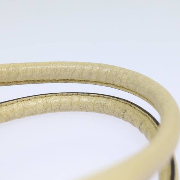 PRADA Hand Bag Canvas Beige Auth ep4722 - Picture 7 of 16